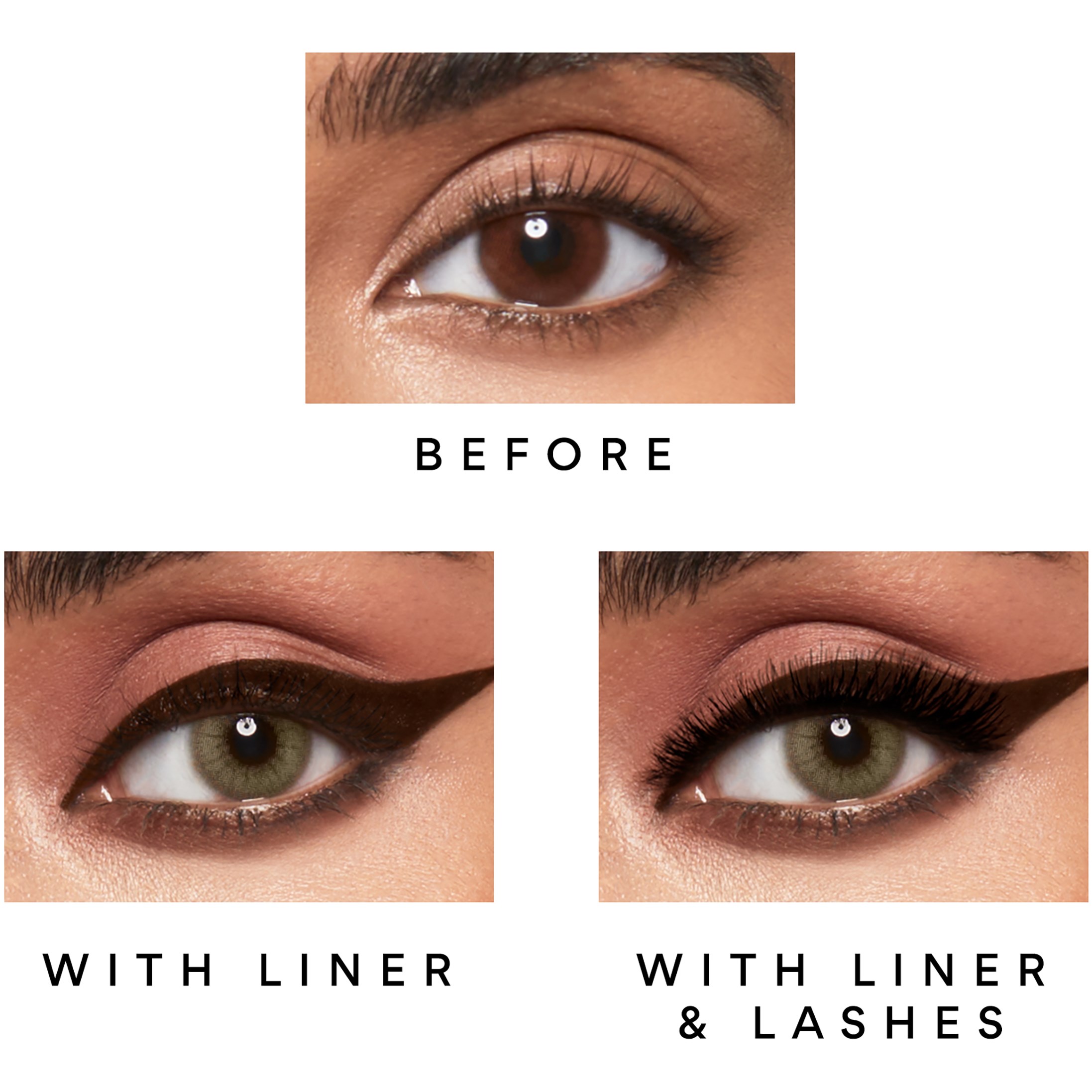 SWATI Cosmetics Lash Adhesive Liquid Eyeliner Brown (obrázok 3)