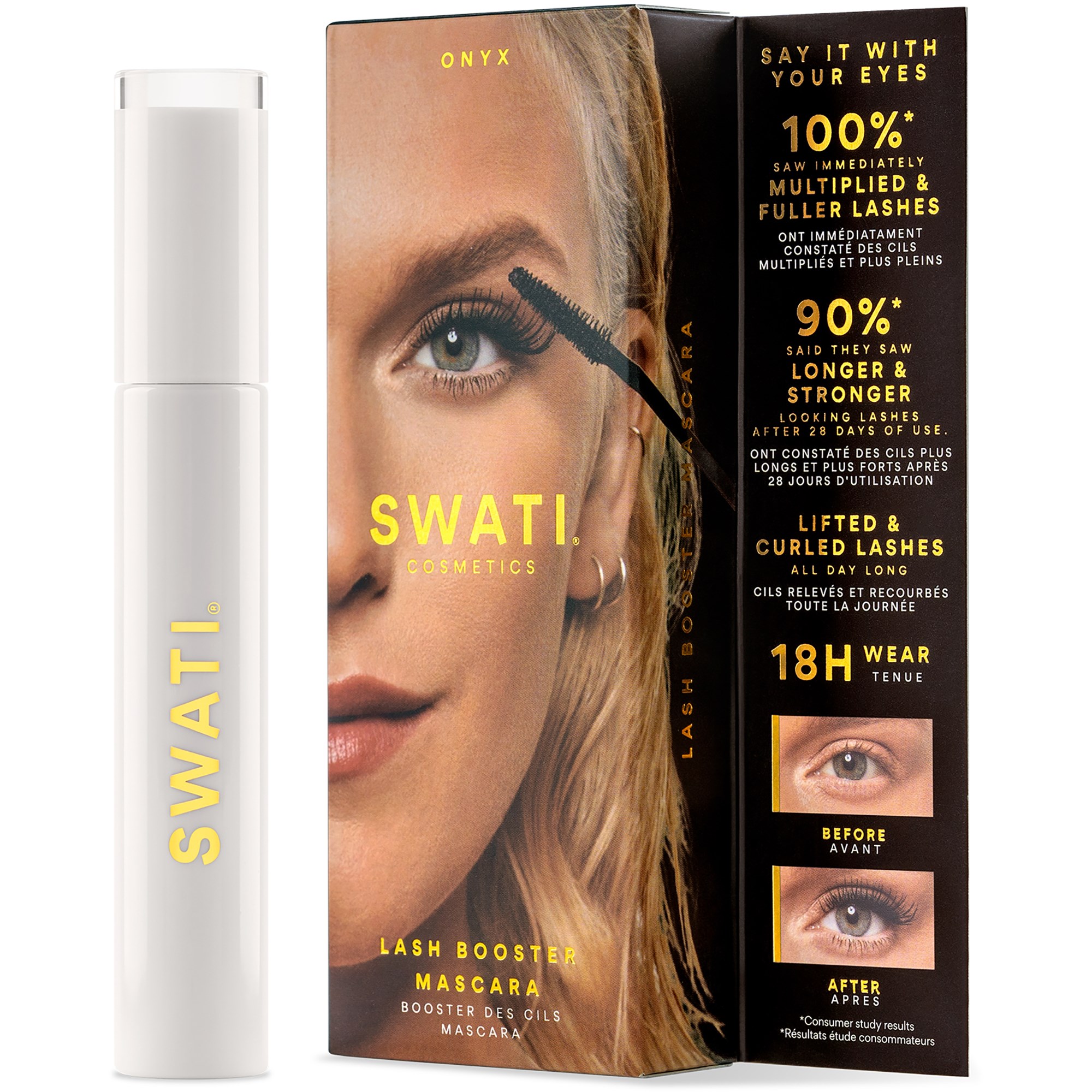 SWATI Cosmetics Lash Booster Mascara Black billede