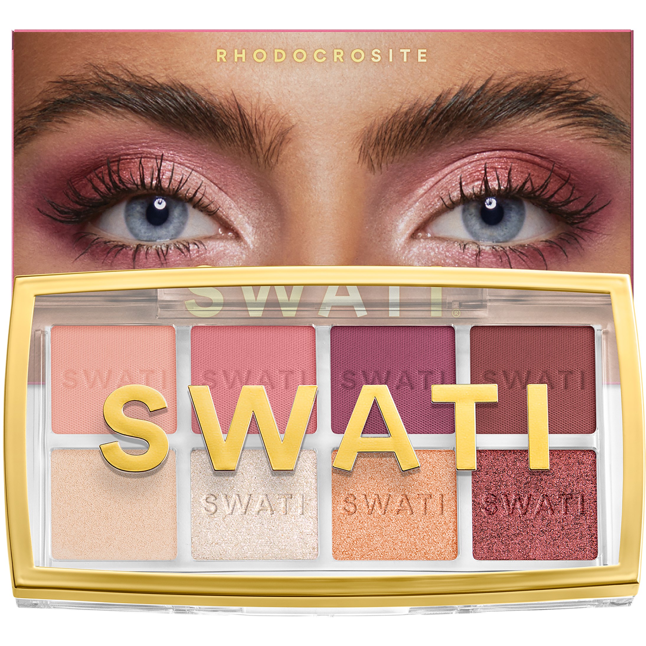 Läs mer om SWATI Cosmetics Eye shadow palette RHODOCHROSITE