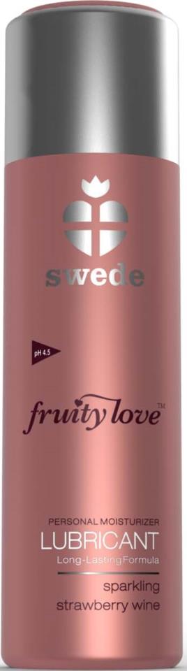 Swede Fruity Love Lubricant Sparkling Strawberry Wine 100ml