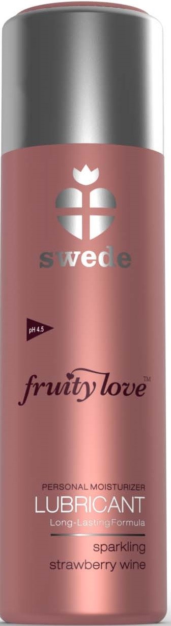Swede Fruity Love Lubricant Sparkling Strawberry Wine 50 ml