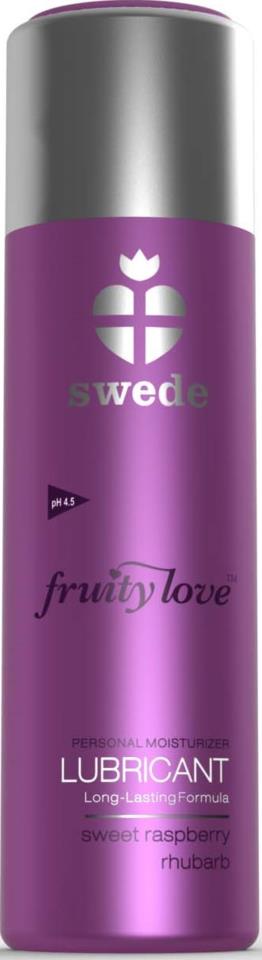 Swede Fruity Love Lubricant Sweet Raspberry Rhubarb 100ml