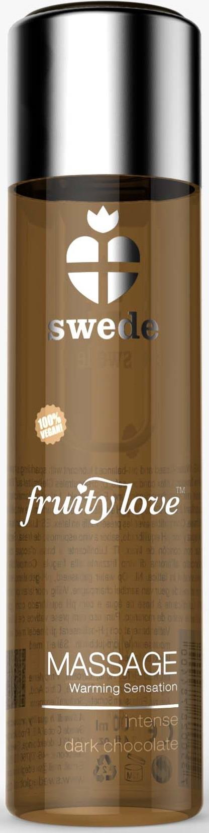 Swede Fruity Love Massage Intense Dark Chocolate 120 ml