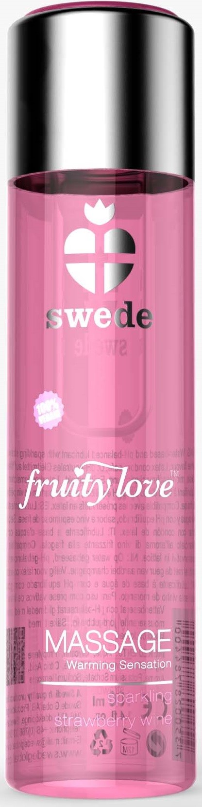 Swede Fruity Love Massage Sparkling Strawberry Wine 120 ml