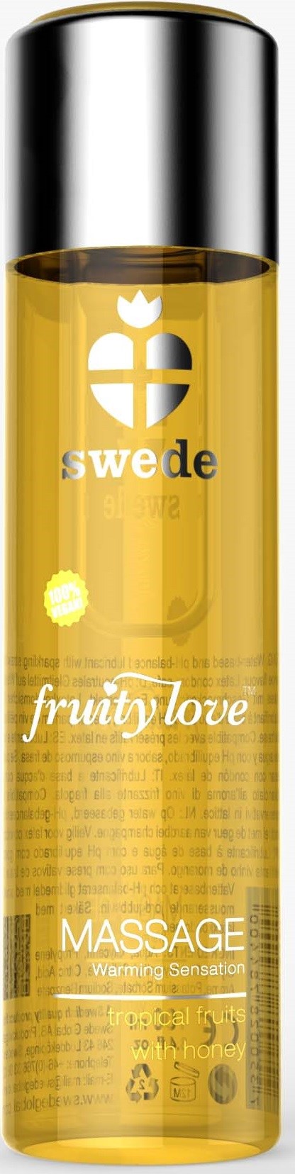 Swede Fruity Love Massage Tropical Fruity with Honey 120 ml