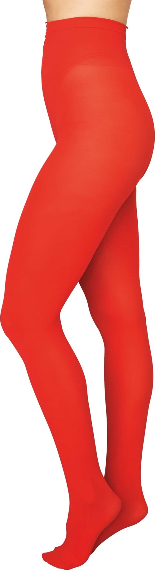 Swedish Stockings Olivia Premium Tights  Sharp Red L