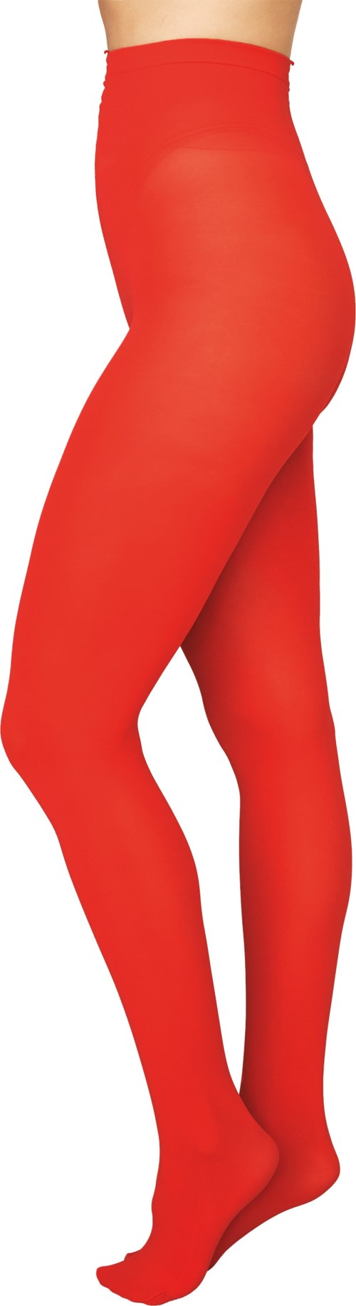 Swedish Stockings Olivia Premium Tights  Sharp Red XL