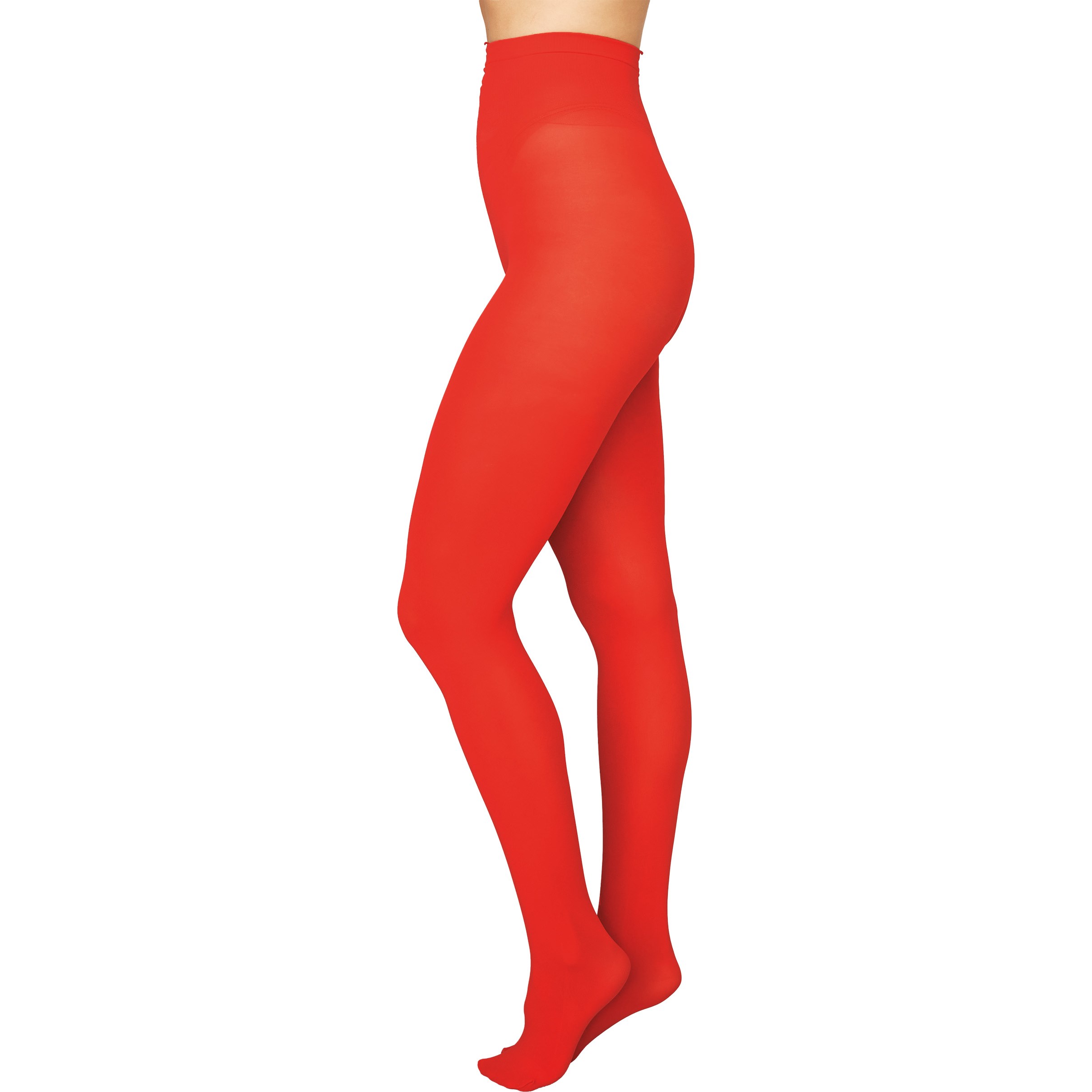Swedish Stockings Olivia Premium Tights Sharp Red XL