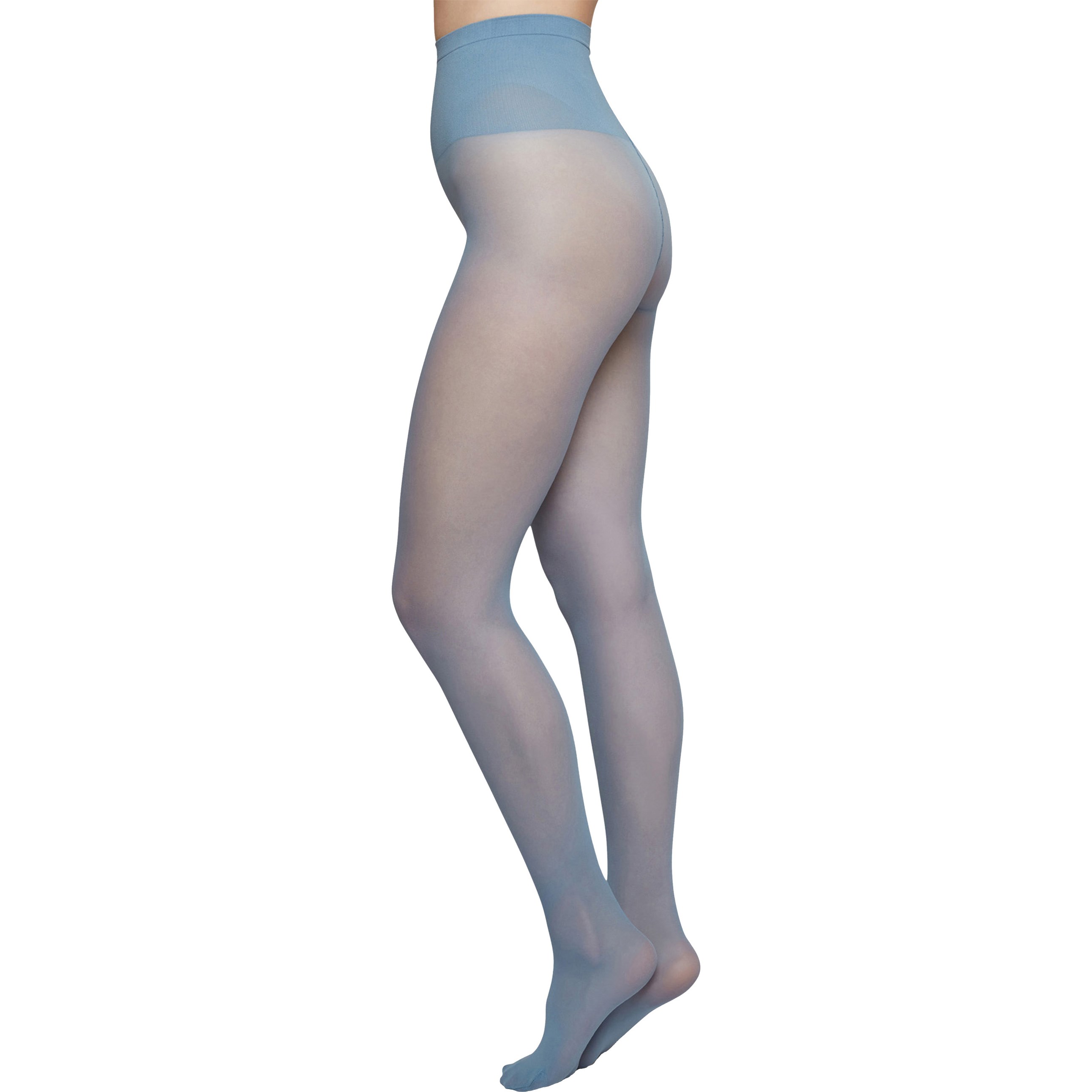 Swedish Stockings Svea Premium Tights Dusty Blue M