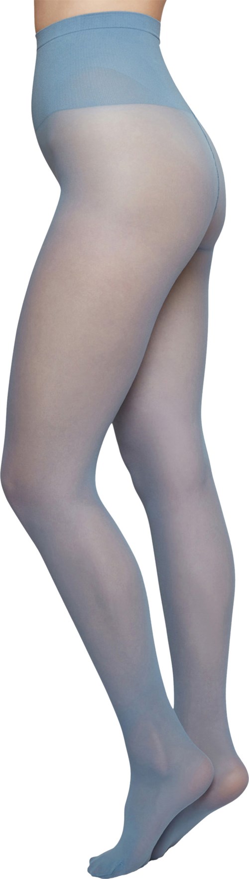 Swedish Stockings Svea Premium Tights  Dusty Blue L