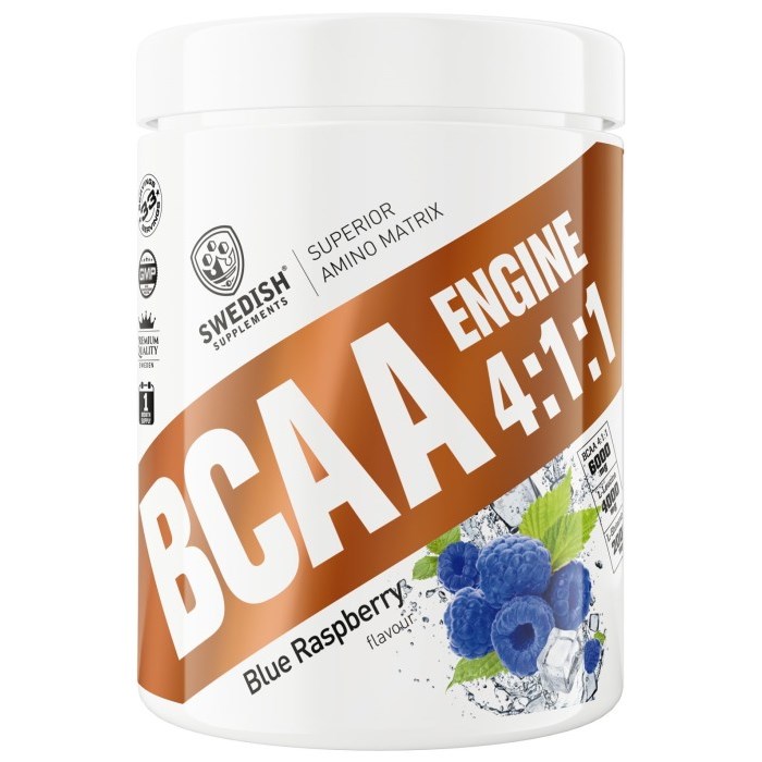 Swedish Supplements Bcaa Engine - Blue Raspberry 400 g