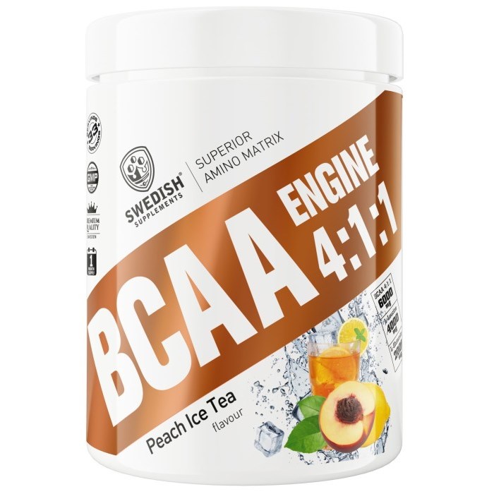 Swedish Supplements Bcaa Engine - Peach Ice tea 400 g