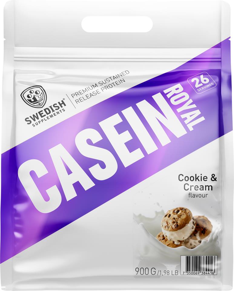 Swedish Supplements Casein Royal - Cookies & Cream 900g