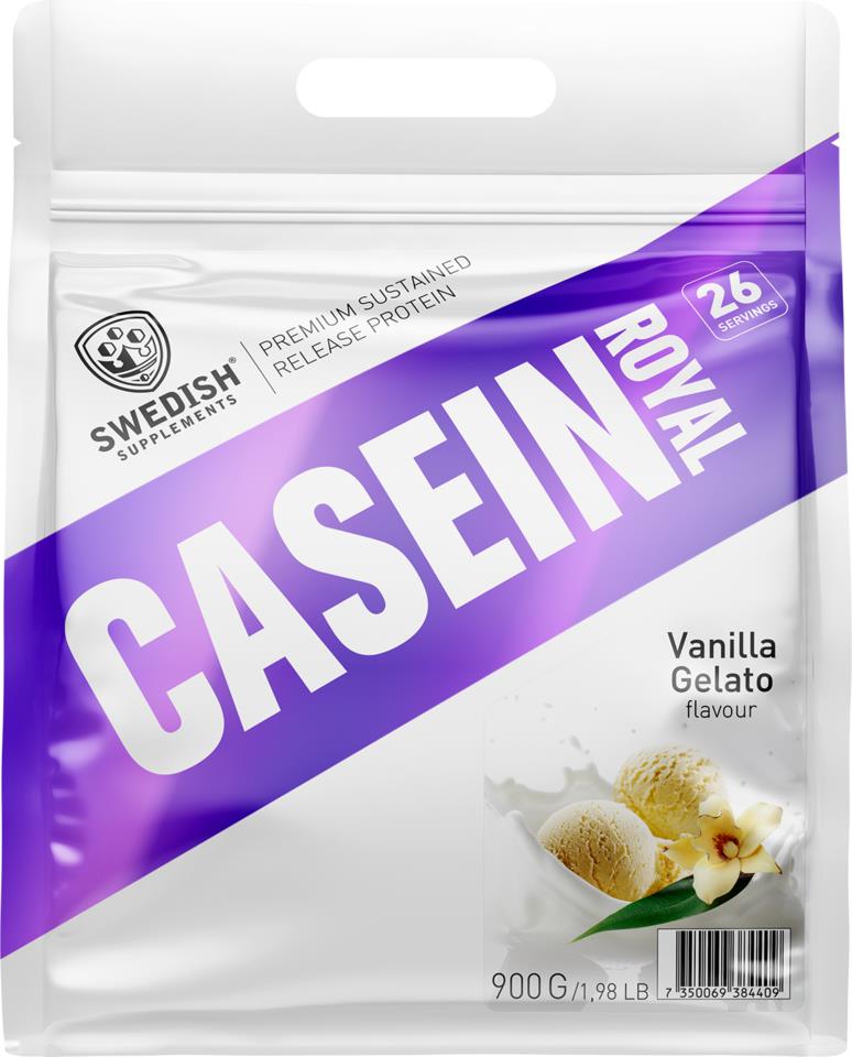 Swedish Supplements Casein Royal - Vanilla gelato 900g