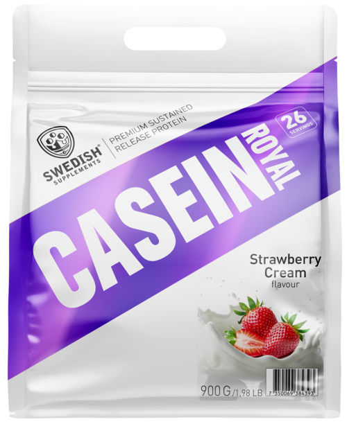 Swedish Supplements Casein Royal - Wild Strawberry 900 g