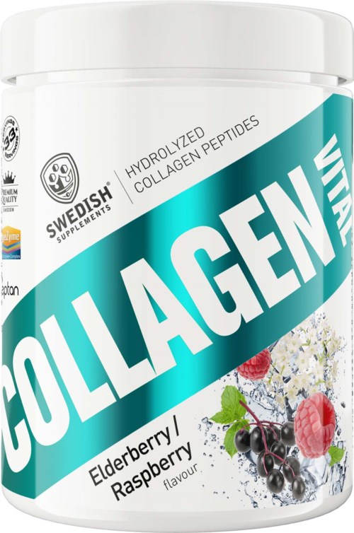 Swedish Supplements Collagen Vital - Elderberry/Raspberry 400 g