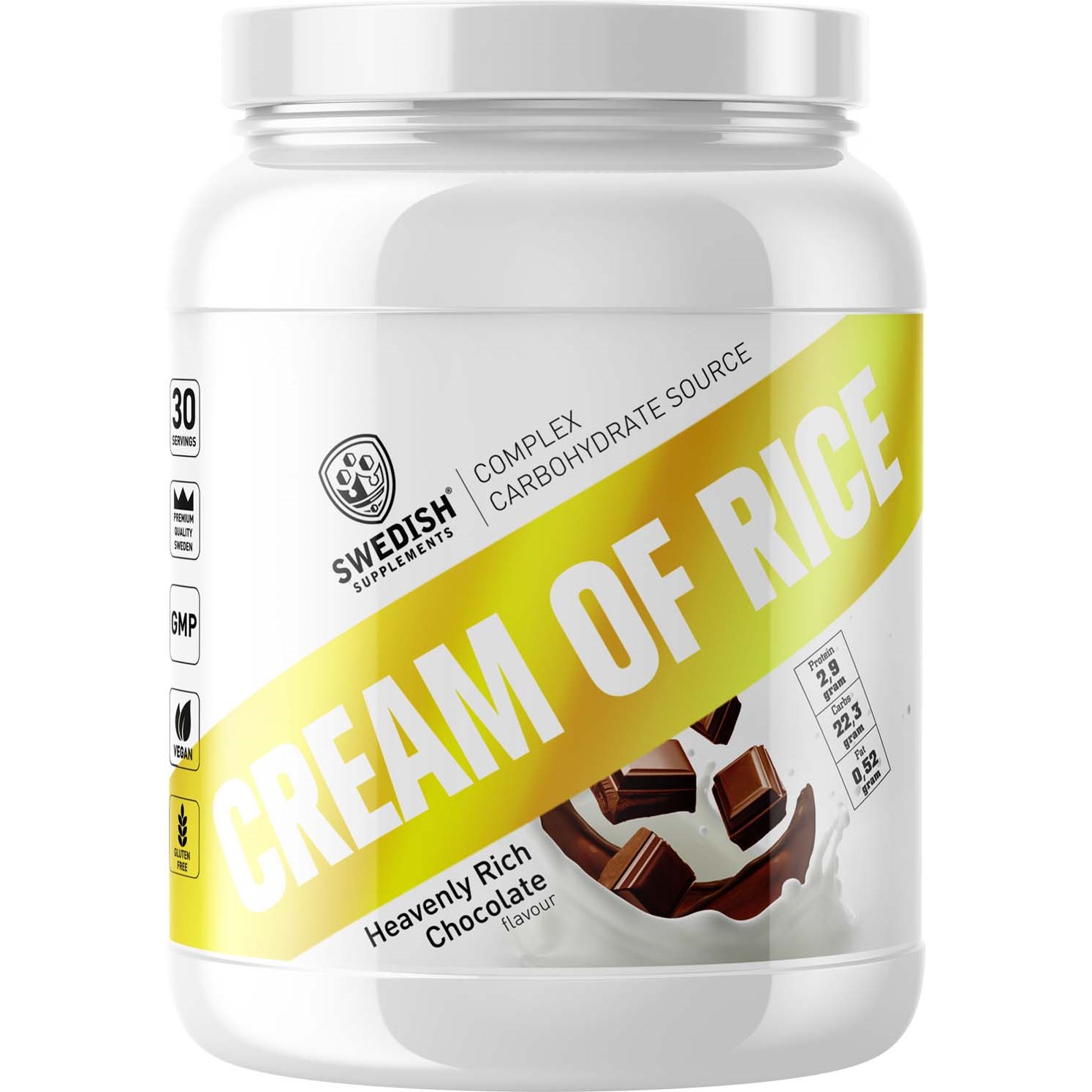 Swedish Supplements Cream of rice – Heavenly rich chocolate 1000 g