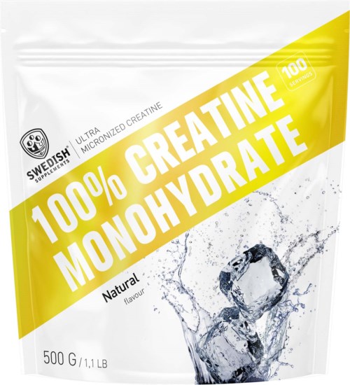Swedish Supplements Creatine Monohydrate 500 g
