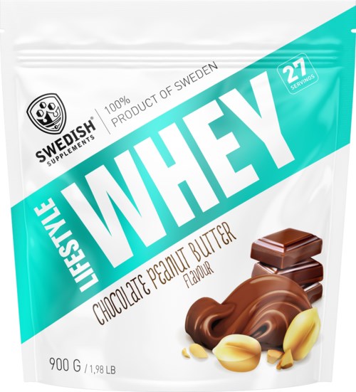 Swedish Supplements Lifestyle Whey Chocolate Peanutbutter 900 g