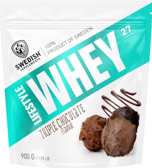Swedish Supplements Lifestyle Whey Triple Chocolate 900 g