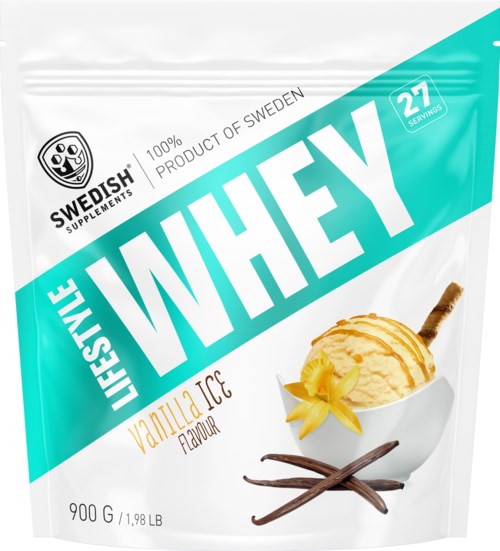 Swedish Supplements Lifestyle Whey Vanilla Ice 900 g