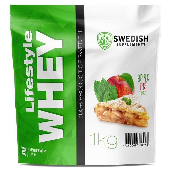 Swedish Supplements Lifestyle Whey Proteiin - Apple Pie 1000 g