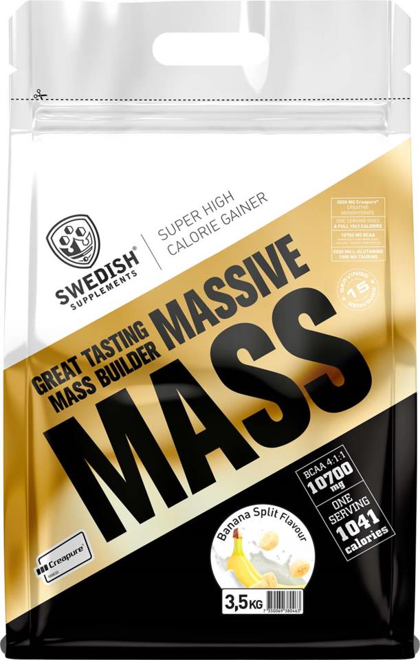 Swedish Supplements Massive Mass 3,5kg - Banana Split 3500 g