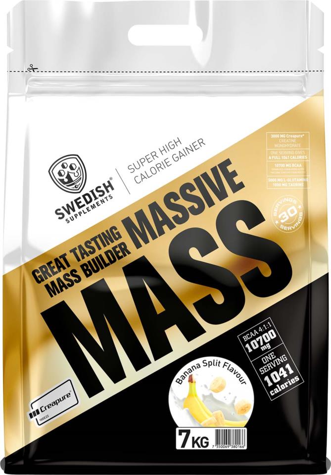 Swedish Supplements Massive Mass 7kg - Banana Split 7000 g