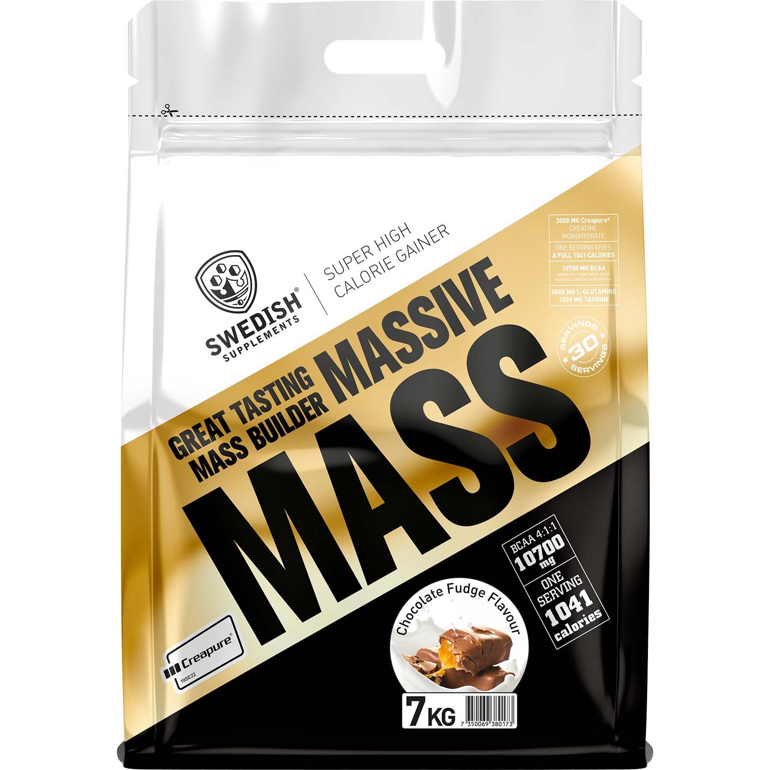 Swedish Supplements Massive Mass 7kg – Chocolate toffee 7000 g