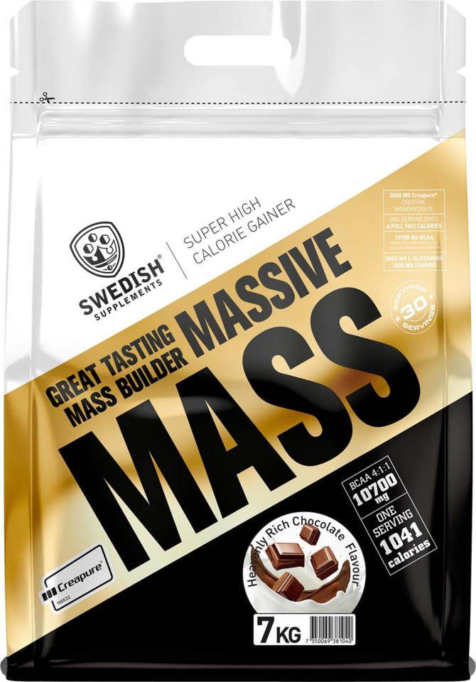 Swedish Supplements Massive Mass 7kg - Heavenly rich chocola