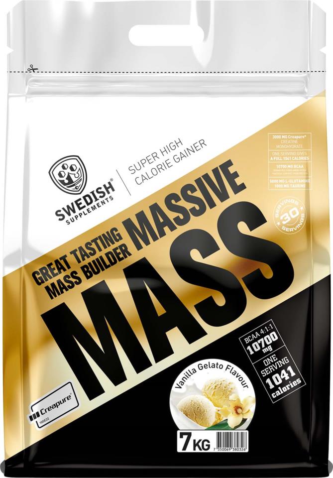 Swedish Supplements Massive Mass 7kg - Vanilla gelato 7000 g