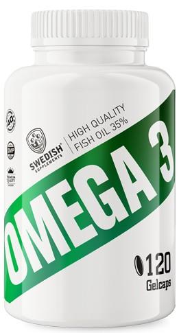 Swedish Supplements Omega3 120Gelcaps