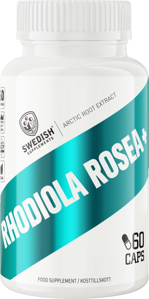 Swedish Supplements Rhodiola Rosea+ 60 st
