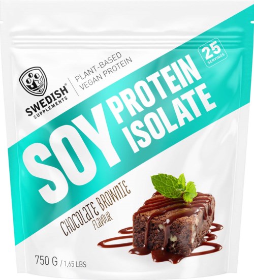 Swedish Supplements Soy Protein Isolate - Chocolate Brownie 750 g