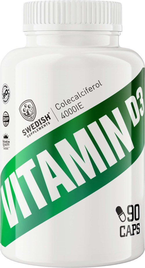 Swedish Supplements Vitamin D3 90 stk