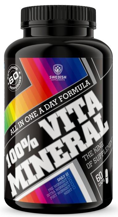 Swedish Supplements Vitamineral 100% 60Caps