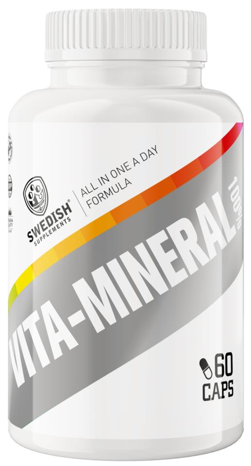 Swedish Supplements Vitamineral 100% 60Caps