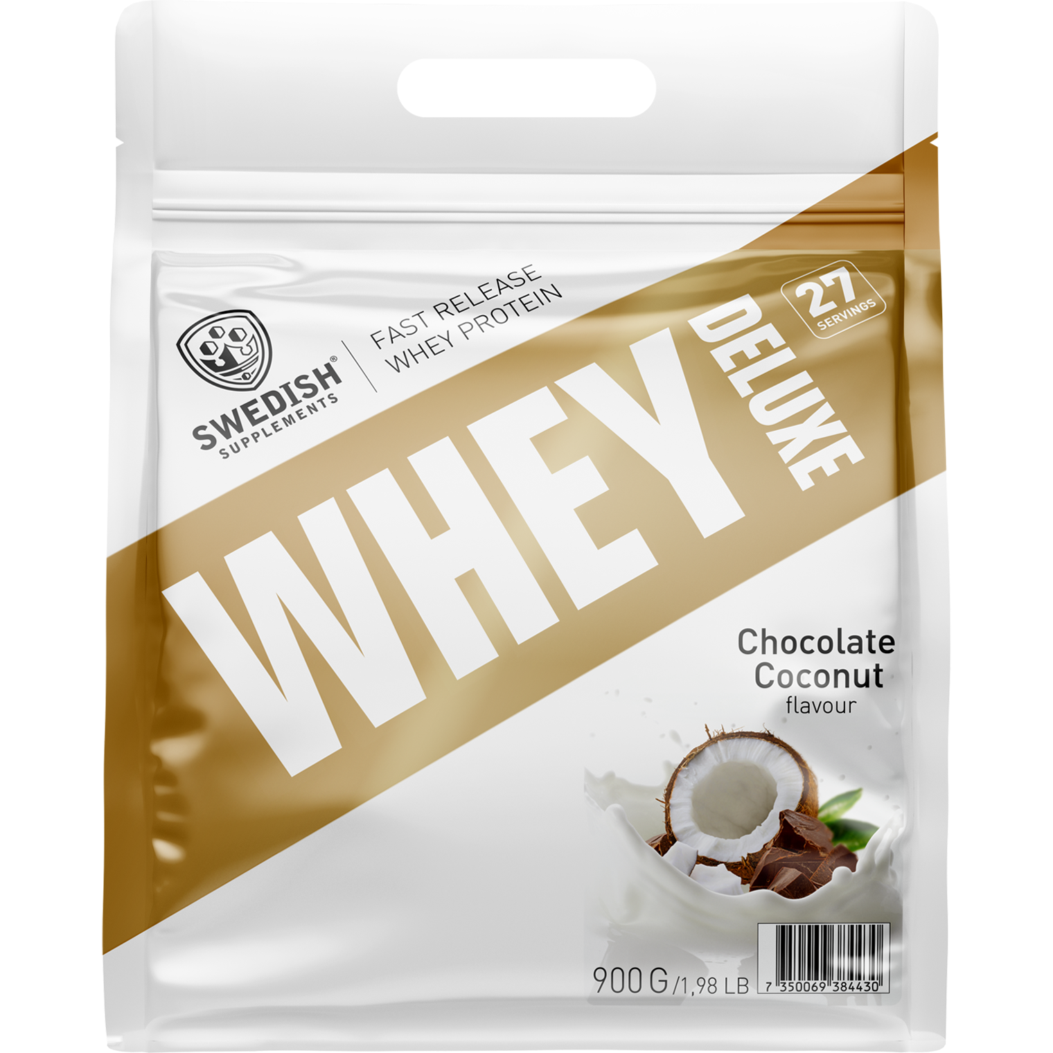 Swedish Supplements Whey Protein Deluxe Chocolate/Coconut 900 g