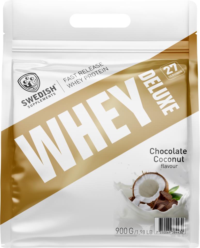 Swedish Supplements Whey Protein Deluxe Chocolate/Coconut 900g