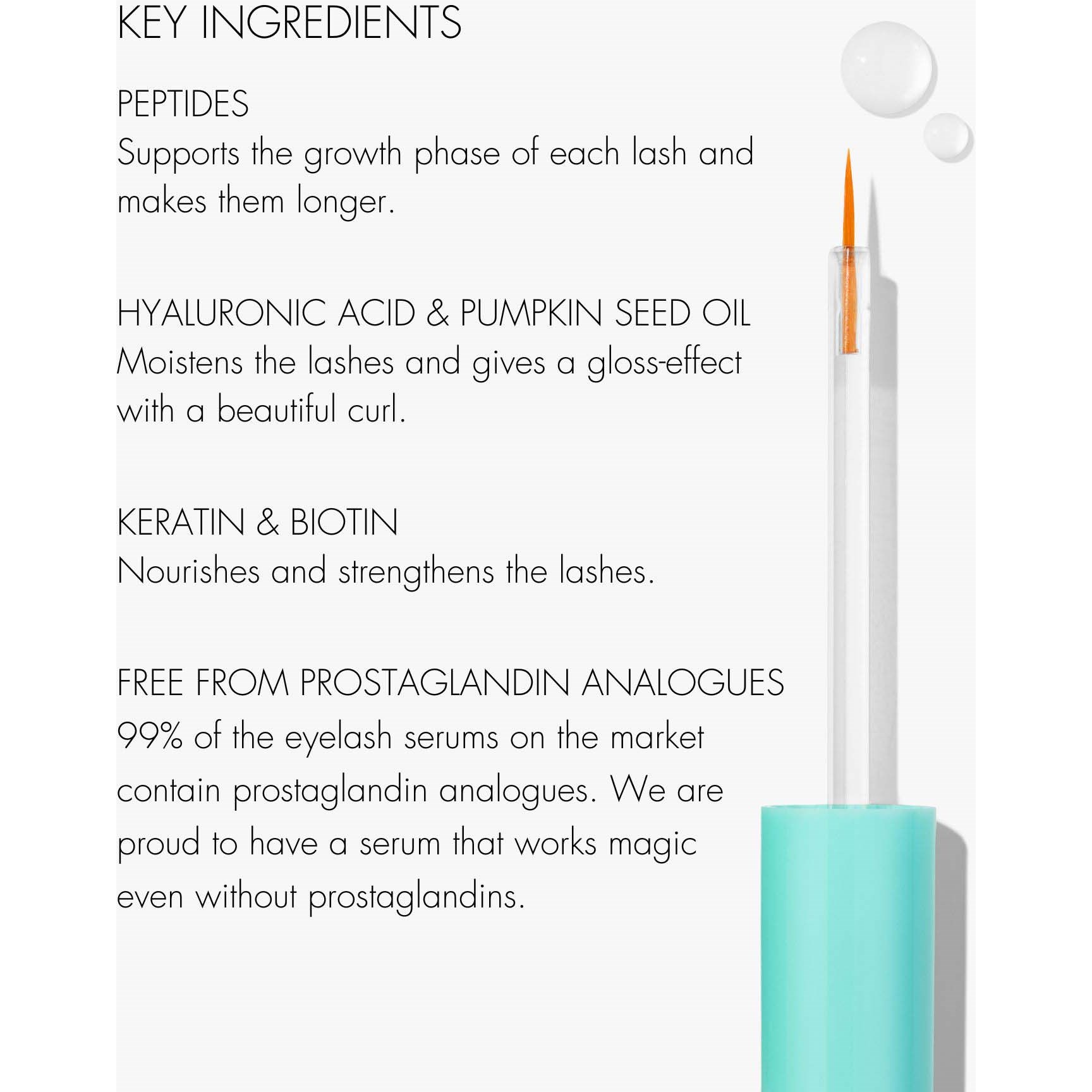 Sweed Sweed Lashes Eyelash Growth Serum 3ml 3 ml (obrázok 4)