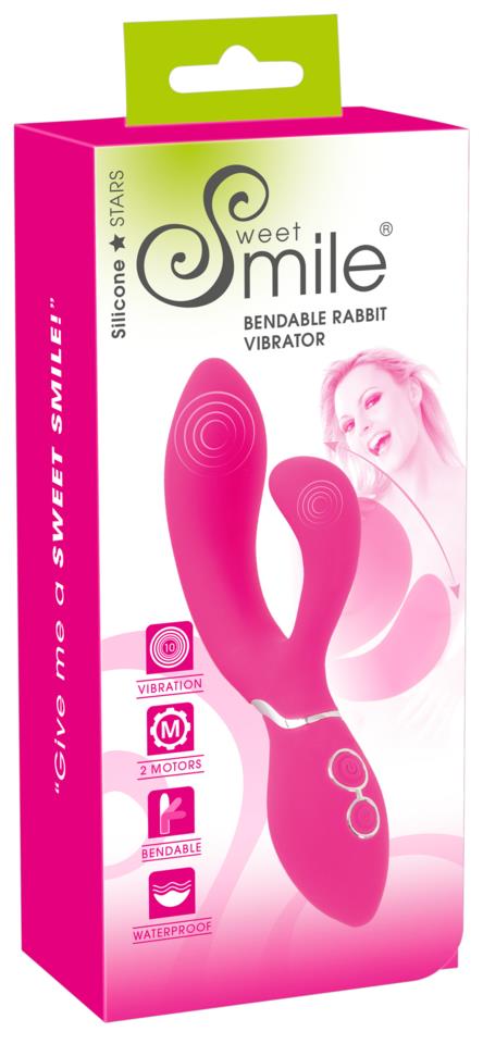 Sweet Smile Bendable Rabbit Vibrator | lyko.com Sweet Smile Bendable Rabbit Vibrator | lyko.com