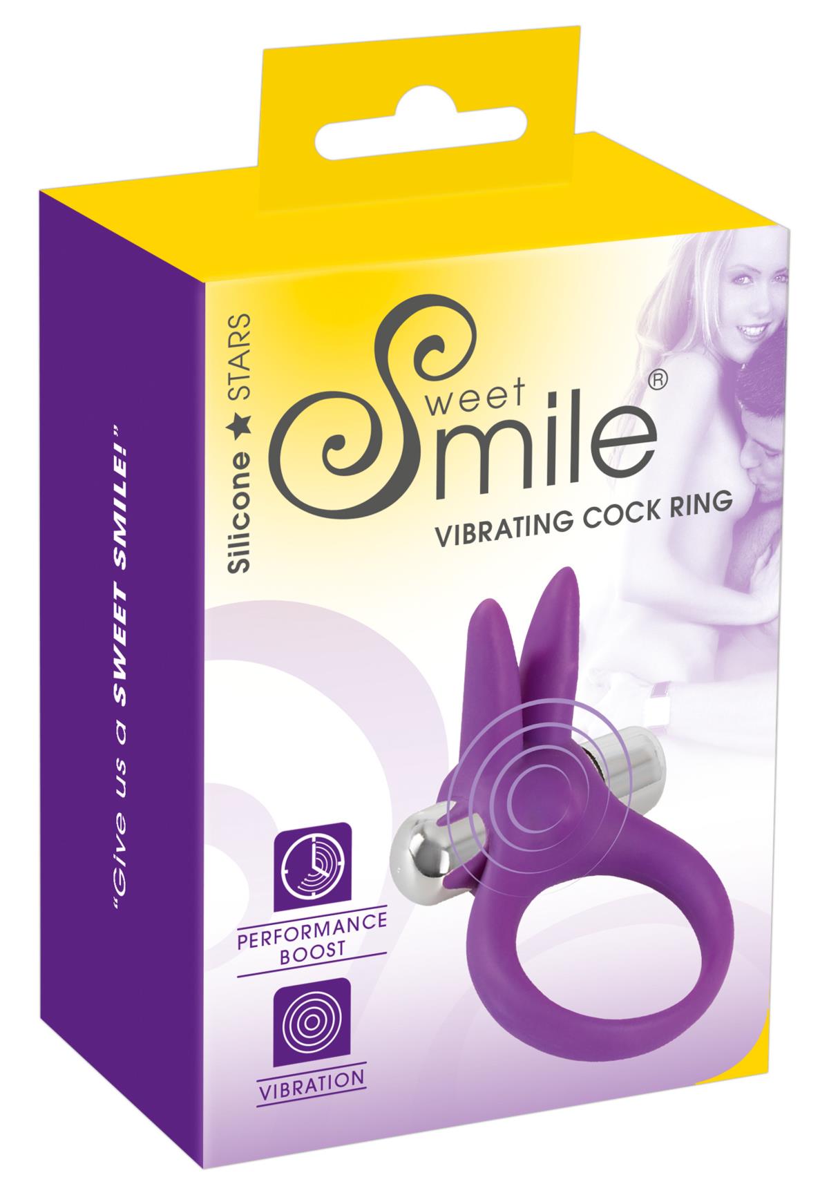 Sweet Smile Cock Ring Rabbit