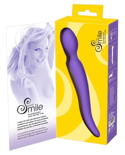 Sweet Smile Rechargeable Dual Motor Vibe