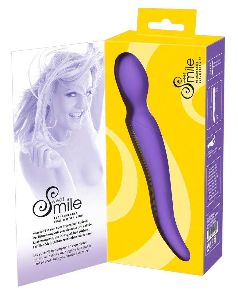 Sweet Smile Rechargeable Dual Motor Vibe | lyko.com Sweet Smile Rechargeable Dual Motor Vibe | lyko.com