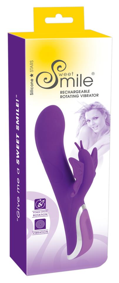 Sweet Smile Rechargeable Rotating Vibrator