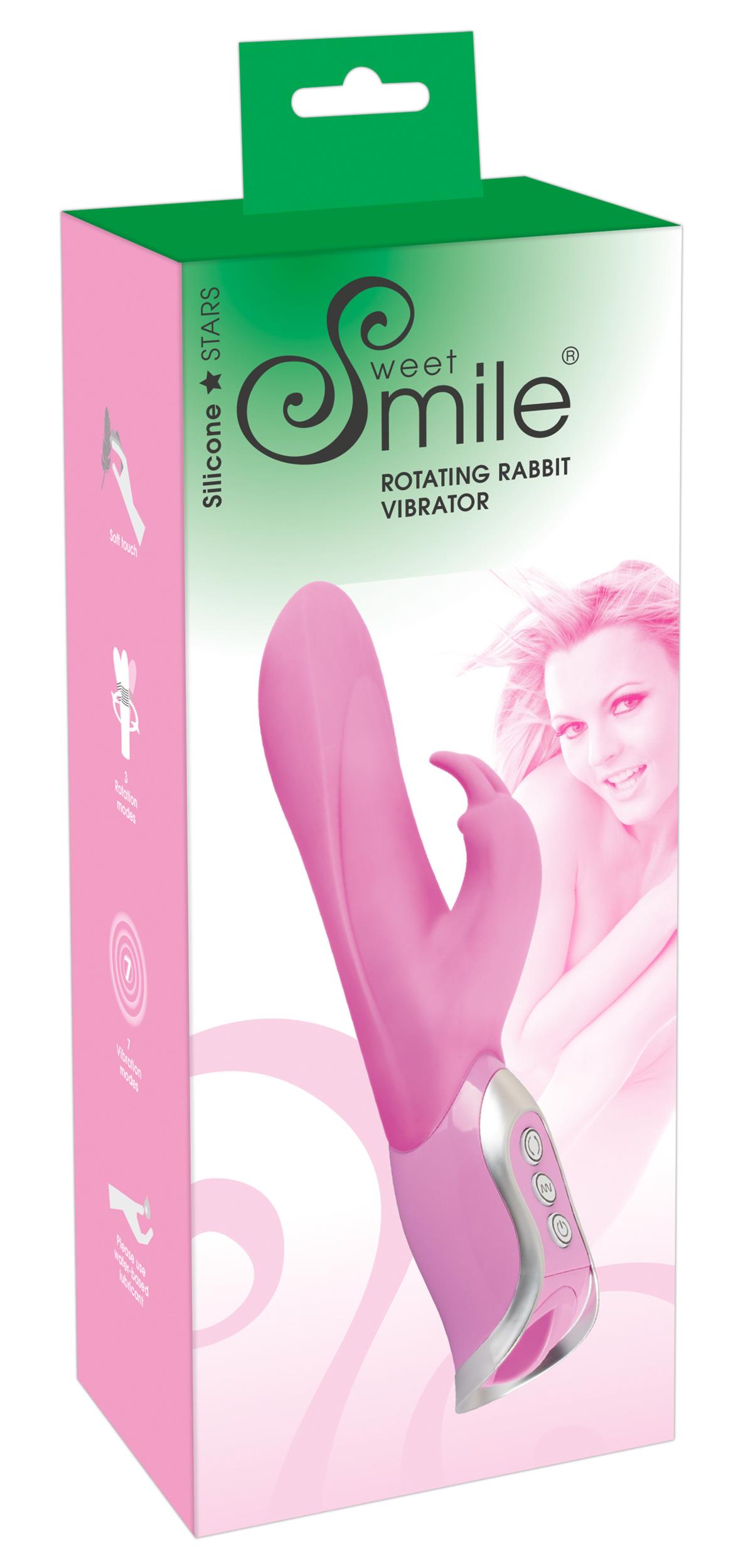 Sweet Smile Rotating Rabbit Vibrator | lyko.com Sweet Smile Rotating Rabbit Vibrator | lyko.com