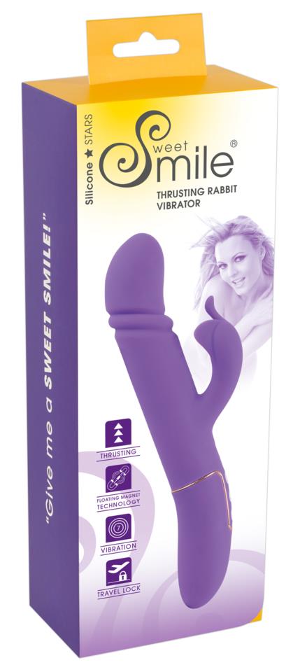 Sweet Smile Thrusting Rabbit Vibrator | lyko.com Sweet Smile Thrusting Rabbit Vibrator | lyko.com