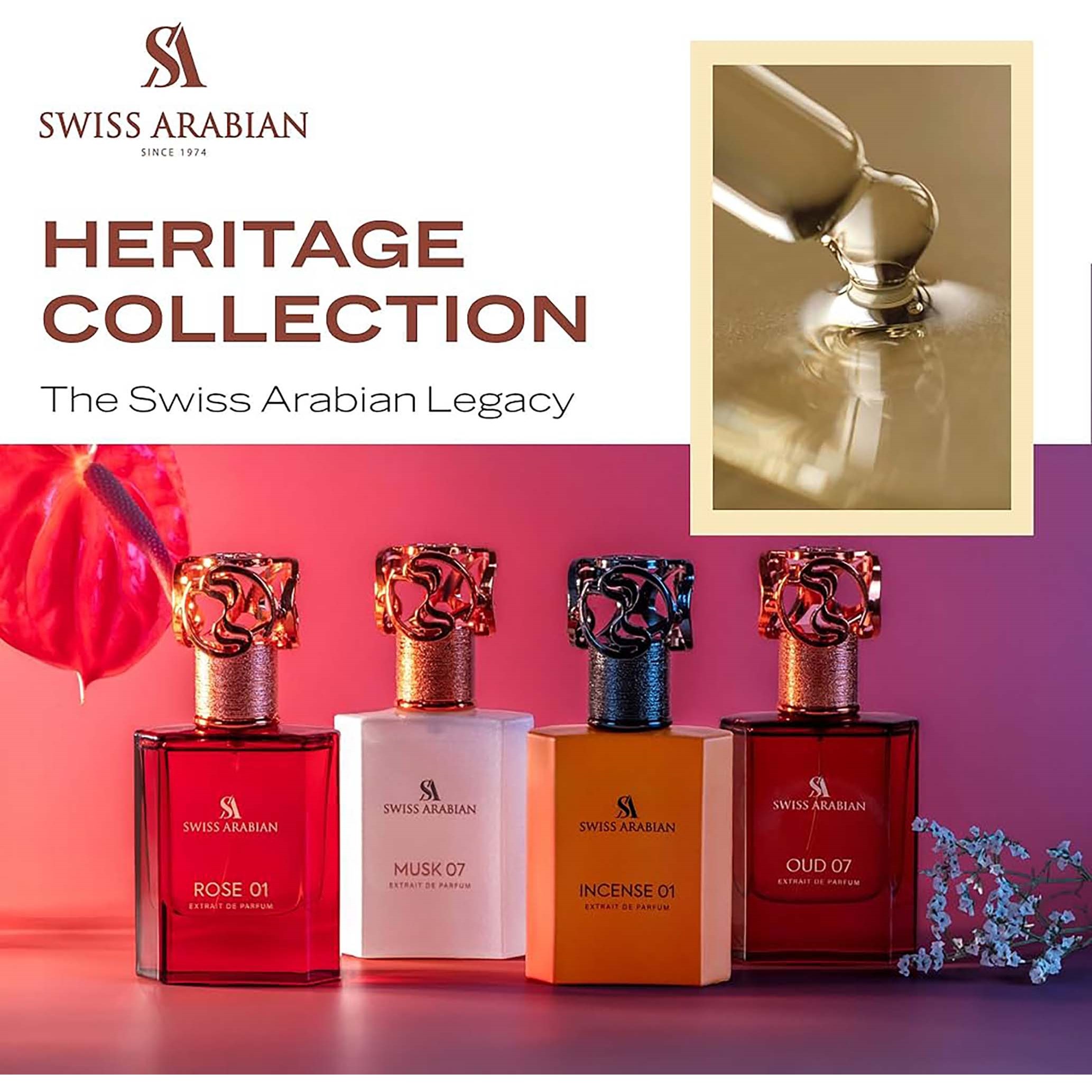 Swiss Arabian Incense 01 Extrait de Parfum 50 ml (obrázok 6)