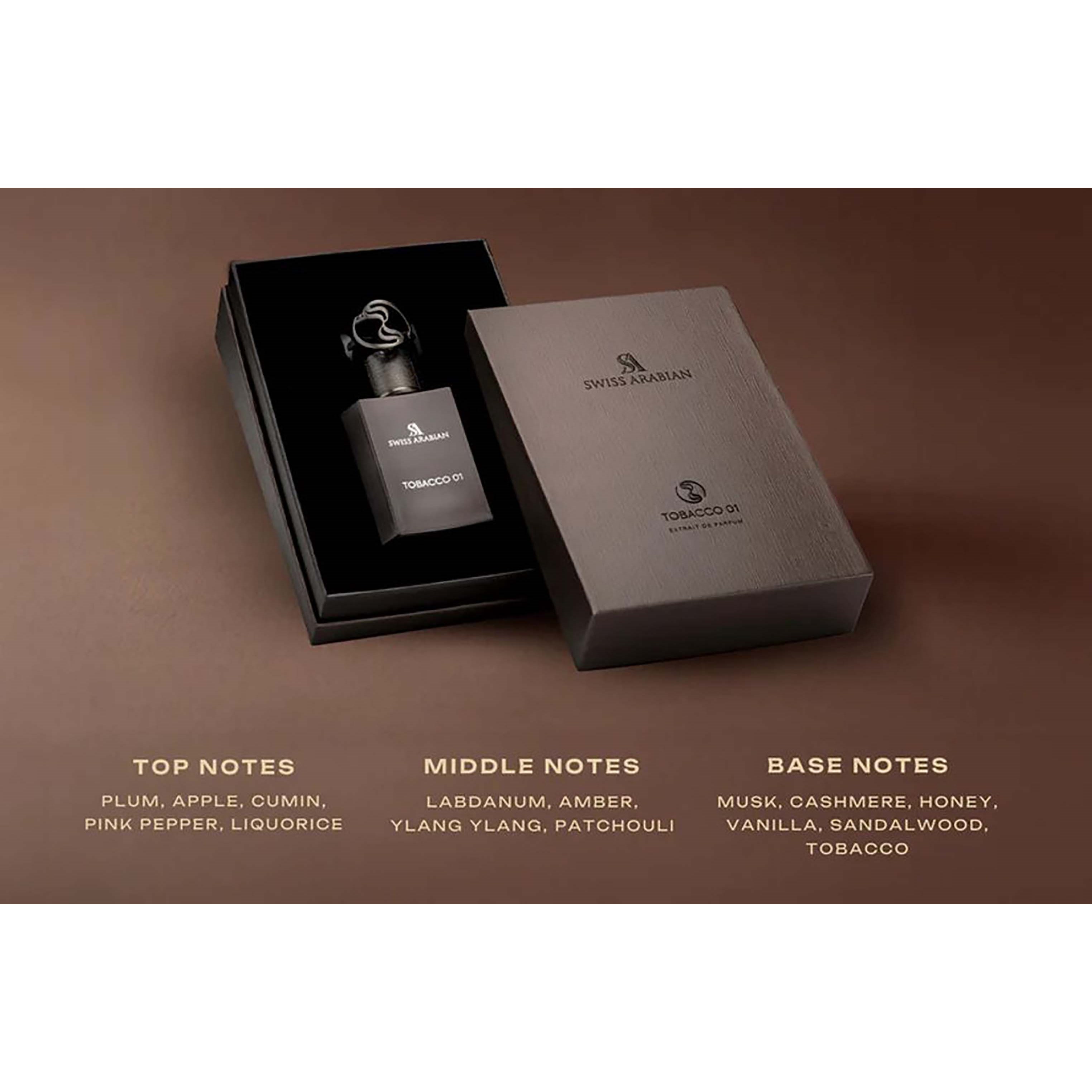 Swiss Arabian Tobacco 01 Extrait de Parfum 50 ml (obrázok 4)