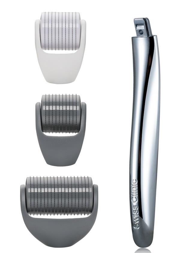 Swiss Clinic Microneedling Home Treatment Skin Roller 3 in 1